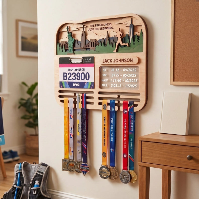 How to Display Race Medals: 12 Ideas for Runners