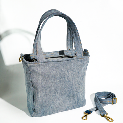 Eco-Friendly Recycle Denim Mini Tote Bags for Everyday Use