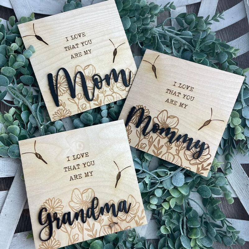 Personalized DIY Fingerprint Butterfly Sign, Mother's Day Gift
