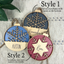 Personalized Snowflake Ornament, Christmas Ornament
